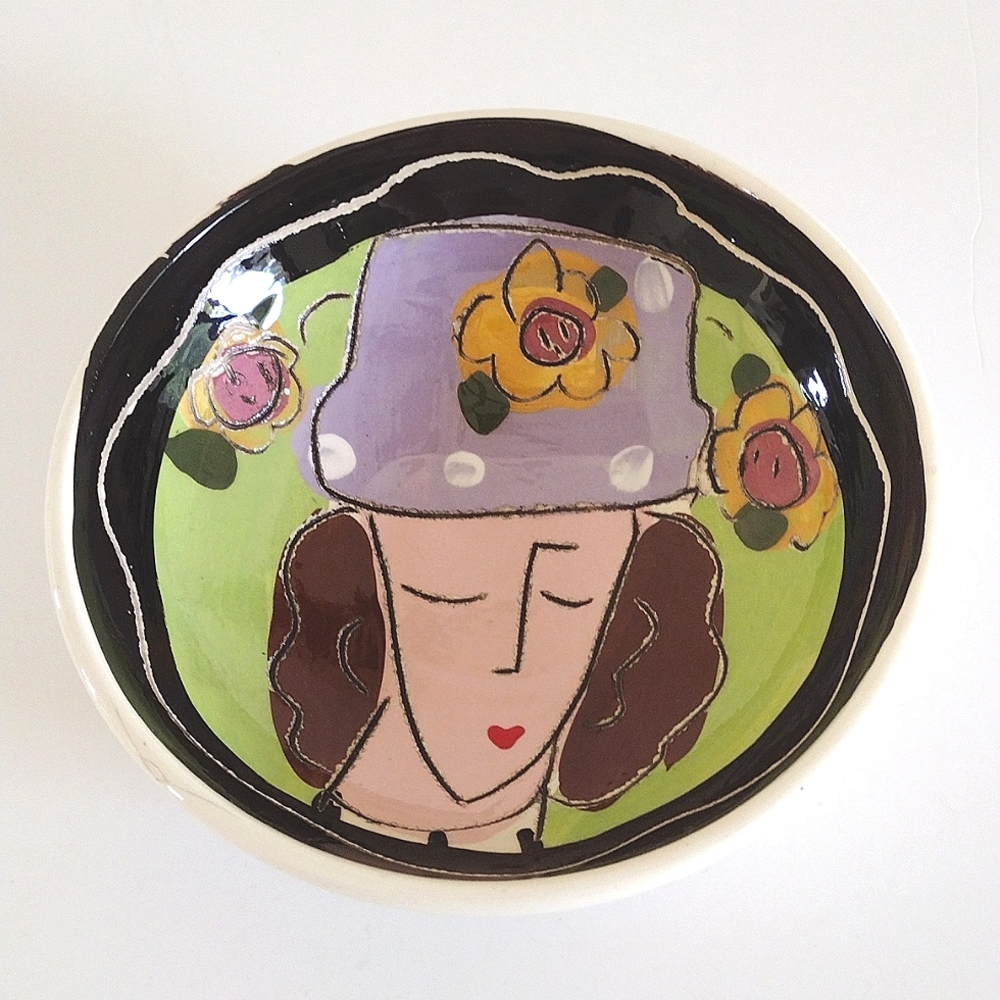 Sandra Magsamen Signed The Older I Get Bowl 6.25" dia.